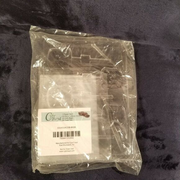 Cybrtrayd Diaper Lolli Chocolate Candy Mold +25 Bag 00045stk25b-B026 Baby Shower - Picture 2 of 5